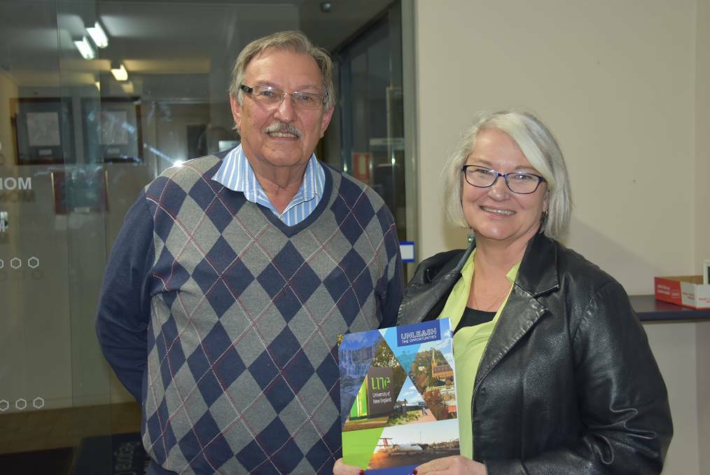 PLANNING: Regional Growth Advisory Committee members Hans Hietbrink and Aileen MacDonald enjoyed a positive meeting with council last month. Photo: N. Fuller