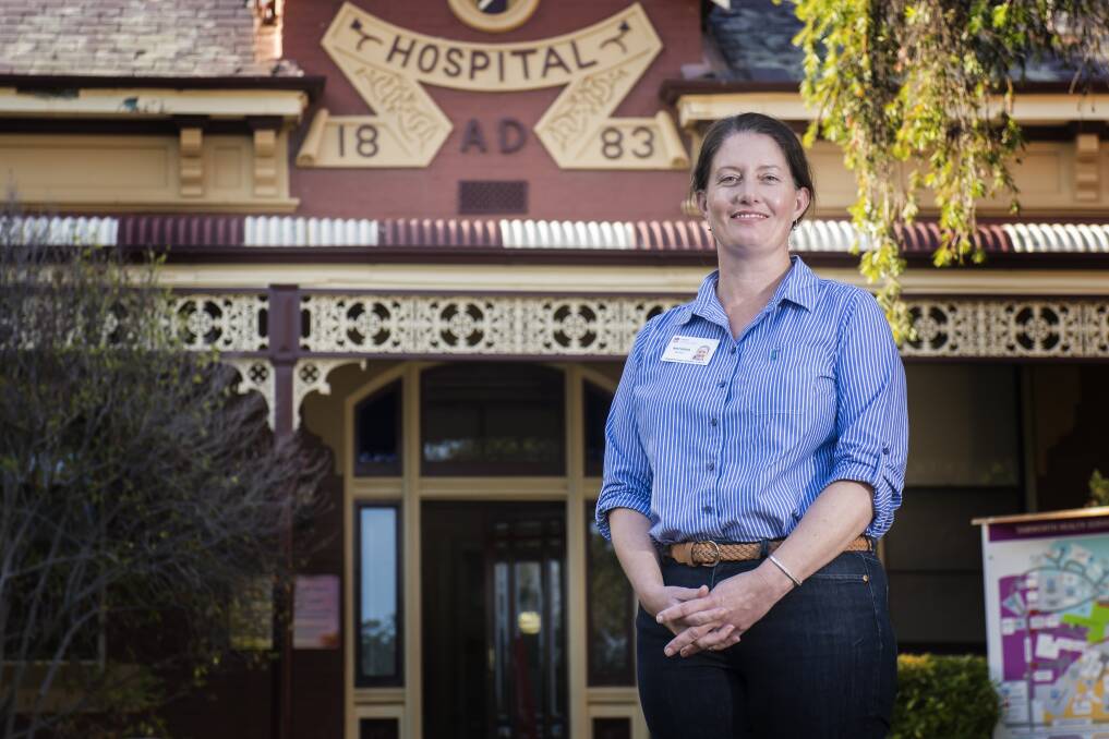 HOMETOWN HELP: Tamworth woman Natasha Bissell has been announced as the hospital's new prostate cancer specialist nurse. Photo: Peter Hardin 010518PHC009