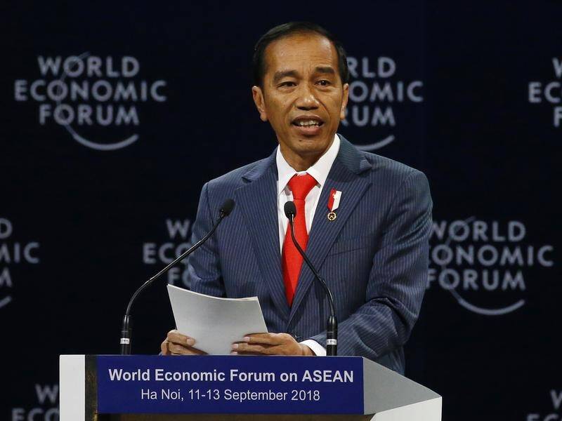 Indonesian President Joko Widodo has likened trade wars with the "Infinity War" of the Avengers.