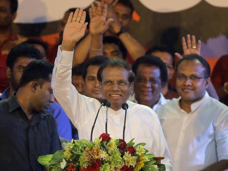 Sri Lankan President Maithripala Sirisena has asked for a third no-confidence vote on his chosen PM.