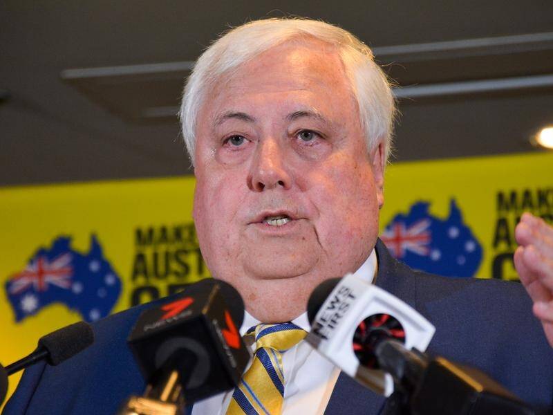 Unsuccessful senate candidate Clive Palmer was absent when his QNI case returned to court