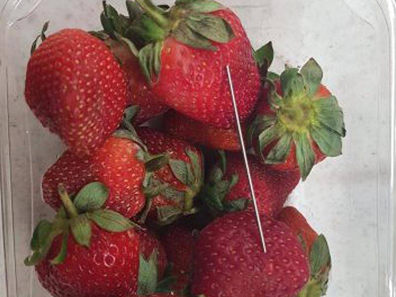 A third brand of strawberries are being removed from shelves after needles were found in the fruit.