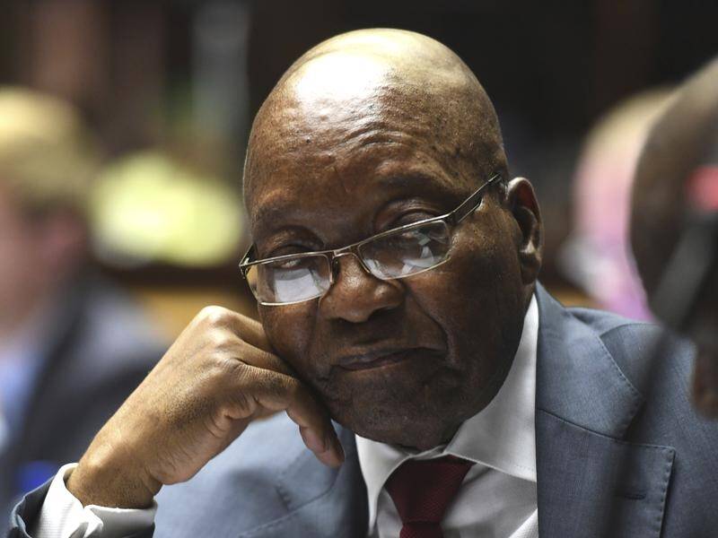Former South African President Jacob Zuma is seeking a stay of prosecution on charges of corruption.