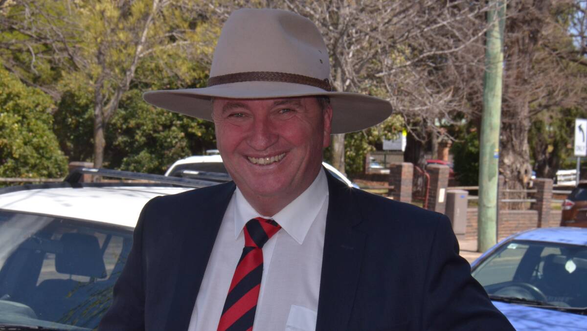 2018 IN REVIEW: Member for New England Barnaby Joyce said the year started off in a fracturious way.
