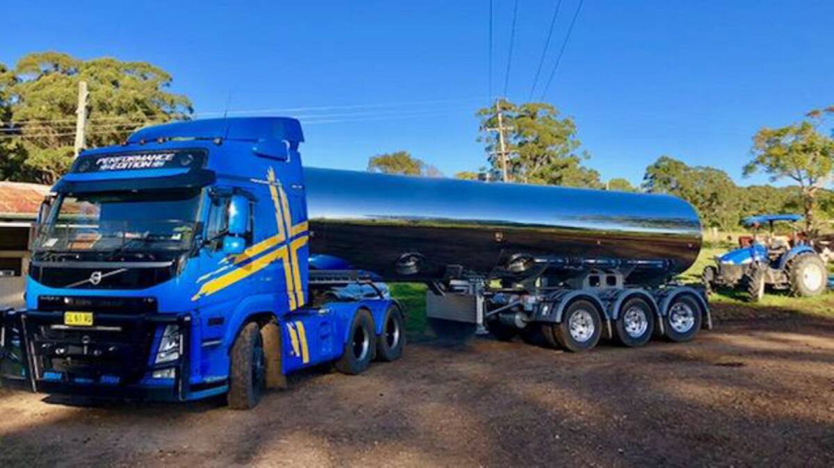 SUPPLY: One of the smaller tankers that will be carrying water into Guyra this week.