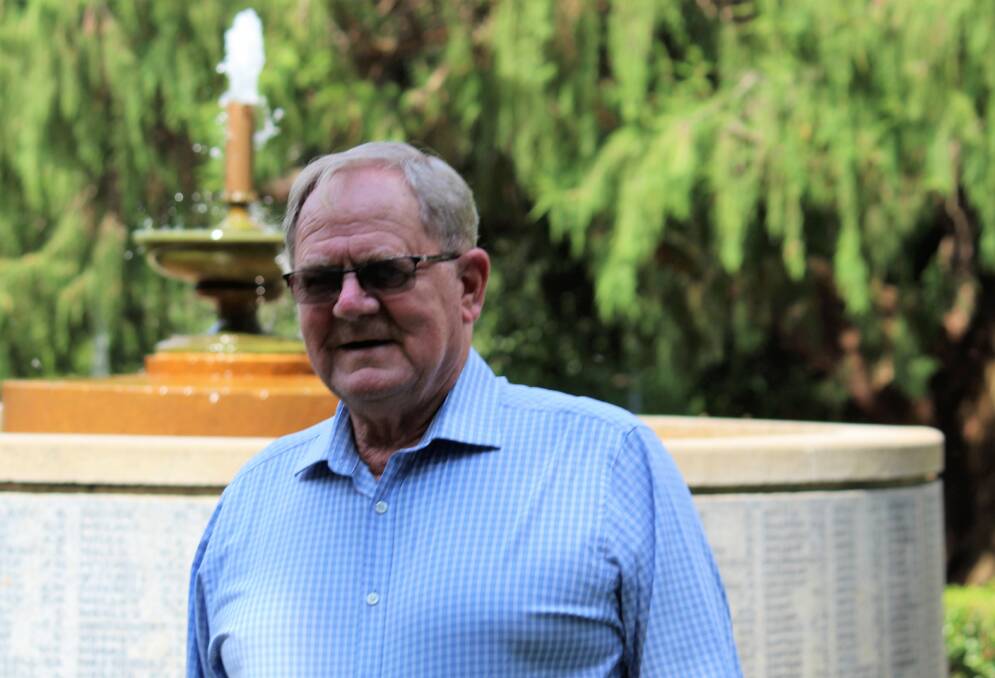 FOR OUR VETS: Max Tavener received his OAM on Australia Day for his service to local veterans and their families.