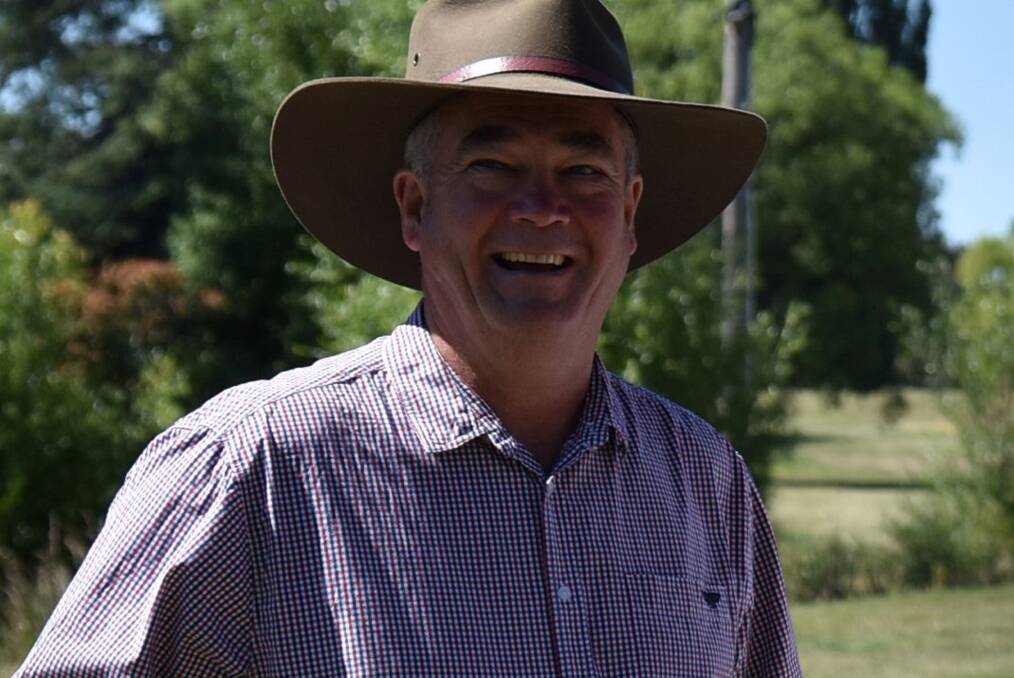 WATER: Armidale Regional Council Mayor Simon Murray was pleased to see Guyra's water supply boosted.