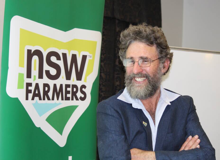 CO-OPERATE: President of NSW Farmers James Jackson said Federal and State governments need to get together to help sort out the state's water problems.